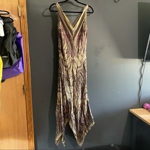 Ralph Lauren 100% Silk Dress Boho